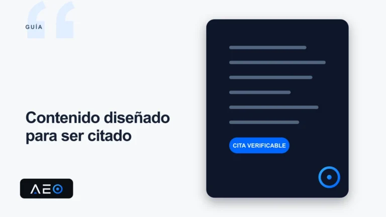 Un documento claro conectado con varias citas y una respuesta seleccionada.